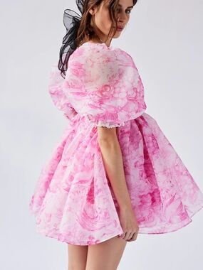 Selkie Angel Delight Puff Dress sz S